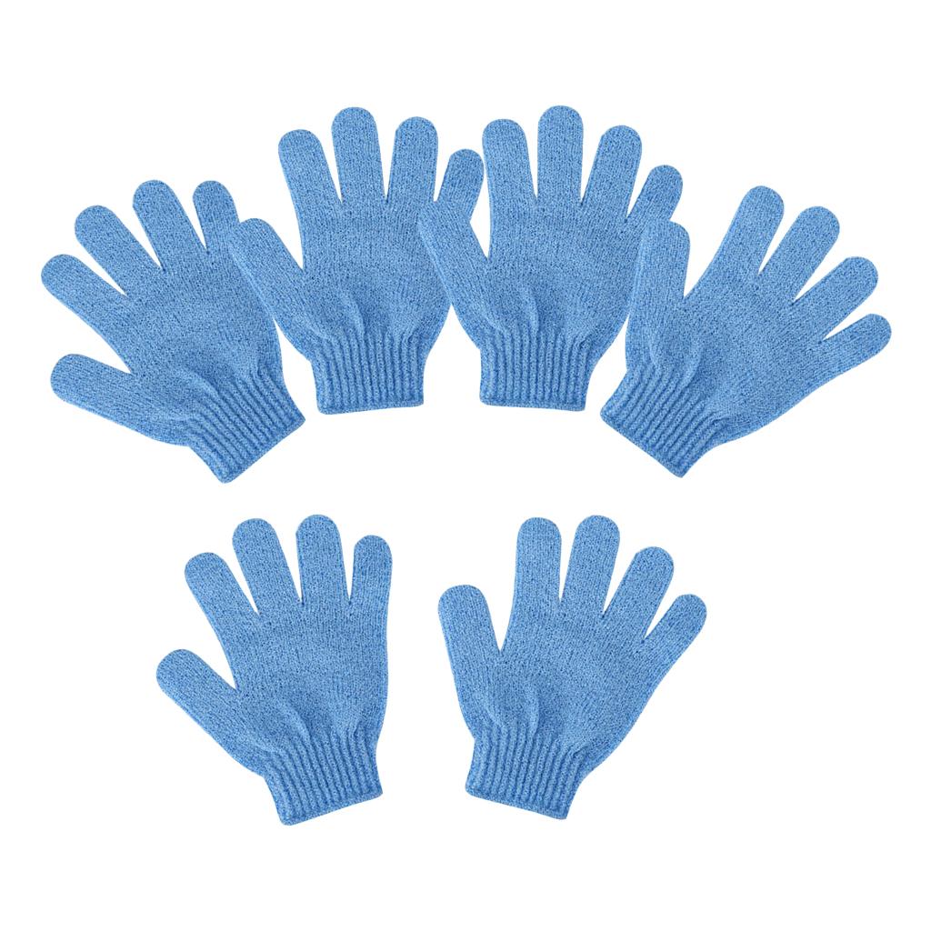 6 pieces peeling body peeling shower gloves bath massage SPA Mitts