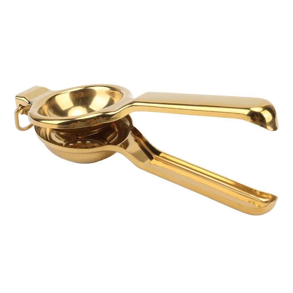 Manual Citrus Juicer Gold Fruit Juicer Kitchen Tool Lemon Squeezer  Pomegranate