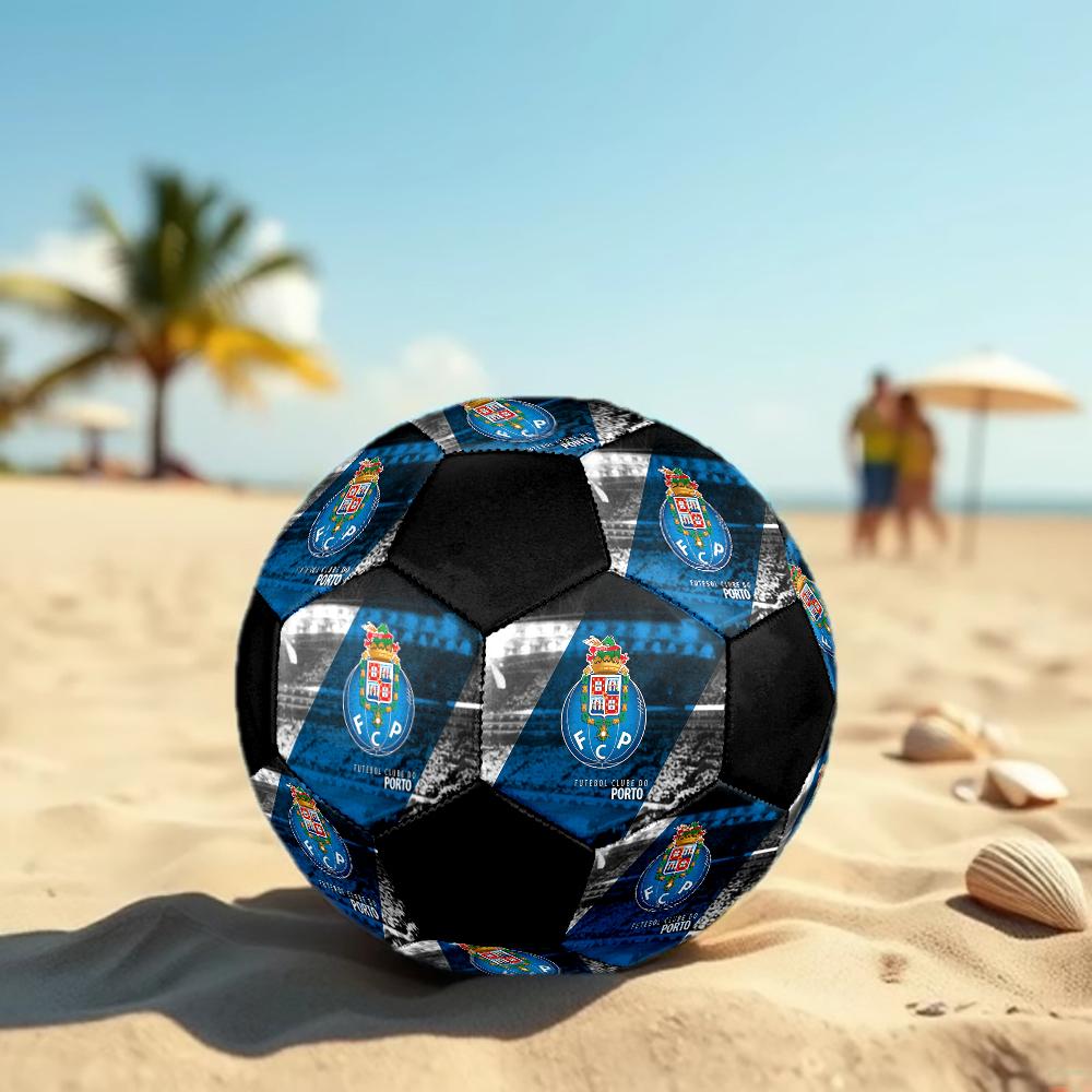 SIZE 5 Futebol Clube do Porto Soccer Ball Colorful All Ages Machine Stitched PVC Competition Ready Durable High-Bounce