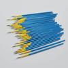 JOWOART 100pcs/set Nylon Hair Blue Rod Hook Line Pen Painting Brush Children DIY Art Supplies Tool Art Stationery Watercolor Painting Pen