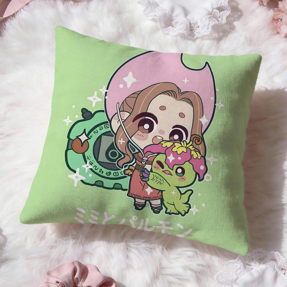 Милая наволочка для подушки D-Digimon Adventure Премиум-комфорт Двусторонняя наволочка - Дизайн «Два в одном» для любой комнаты и салона автомобиля