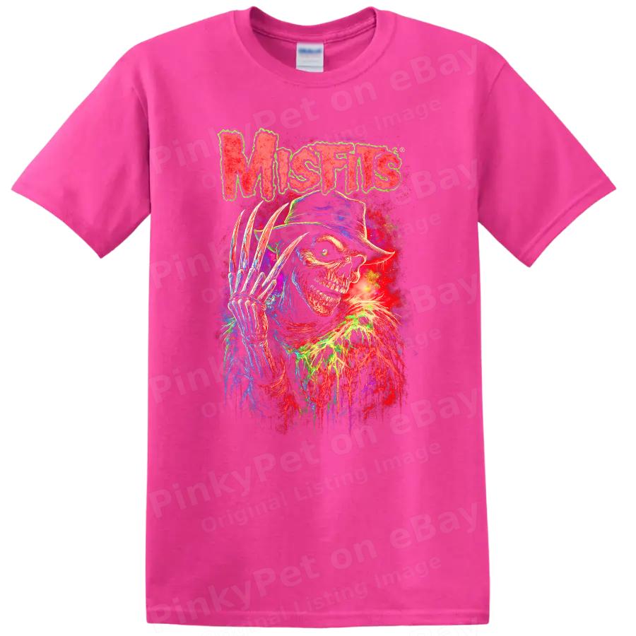 Skull Graphic Retro Rock T Shirt Horror Vibes Monster Fan Tee