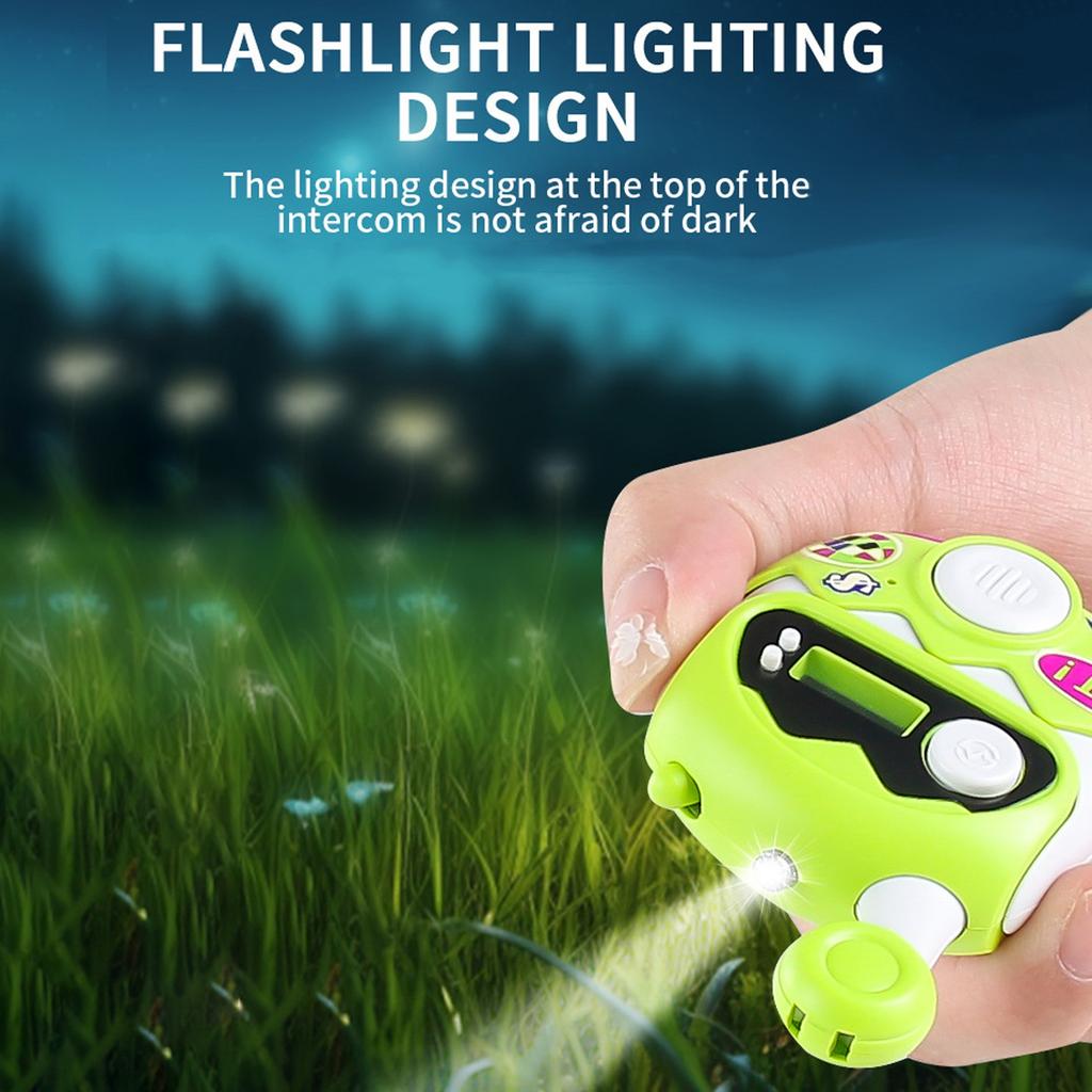 Rechargeable Children's Walkie Talkie, Handheld Walkie Talkie With Wearable Lanyard And Wrist, Gifts For Girls And Children's Birthdays/Christmas Toys