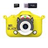 Children's Dual Lens Cartoon Digital Camera with Selfie, Video, Game, and Music Features