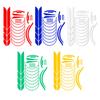 1 Set Reflective Sticker Wheel Decals Reflective Tire Applique Tape For XIAOMI M365 Pro 1S Night Safety Warning Cover