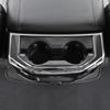 Chrome Rear Cup Holder Panel Trim Decor Cover for Dodge Ram 1500 2018+ Interior