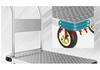 Foldable Steel Handcart: Silent, Thickened, and Flatbed Design for Easy Cargo Transport