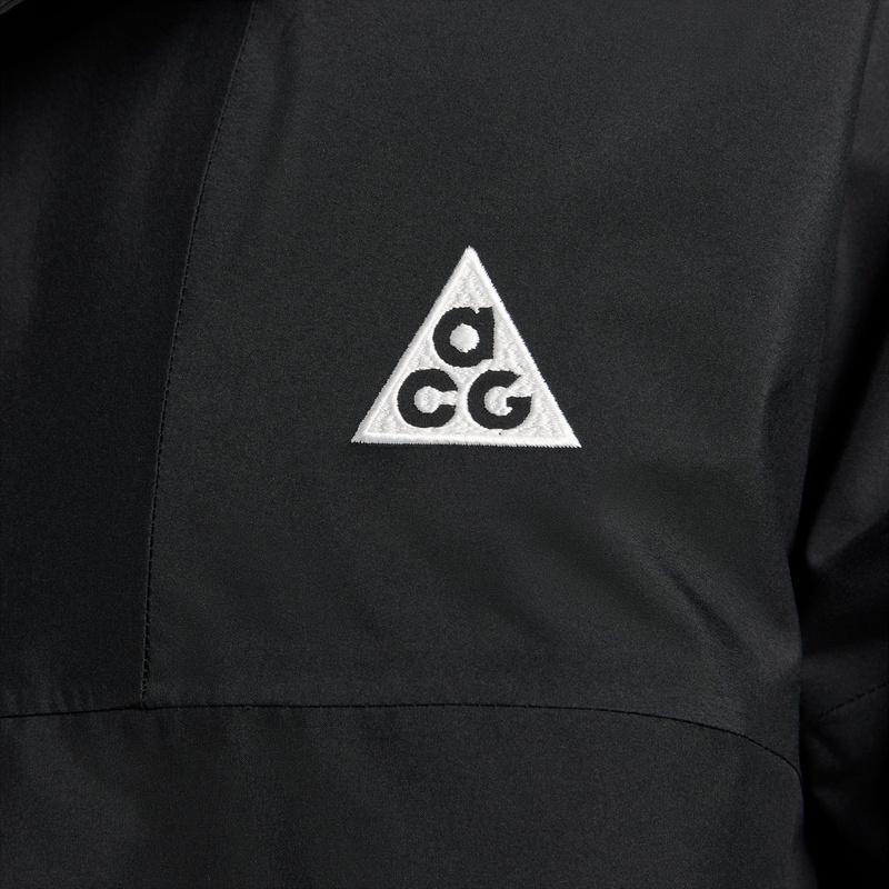 Nike Мужская куртка ACG Storm-FIT Cascade Rains с полной молнией 'Черная' DV9416-010