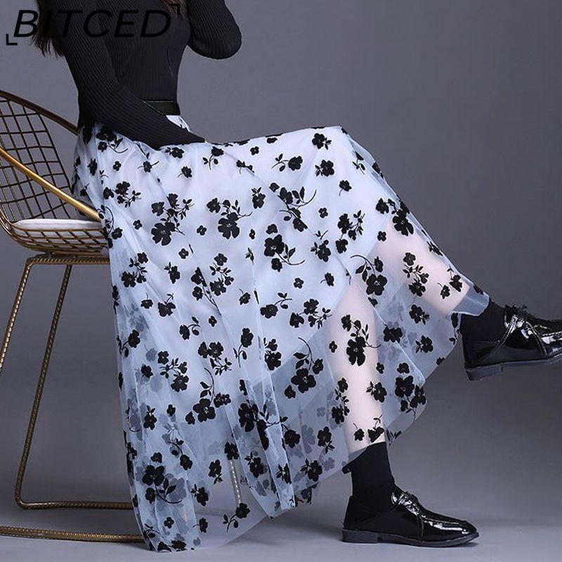 BITCED Women's Fashion Casual Summer Spring Skirt