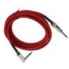 JORINDO Electric Guitar Amp Cable 6.35mm Musical Instrument   Cord Connection 1/4in Red