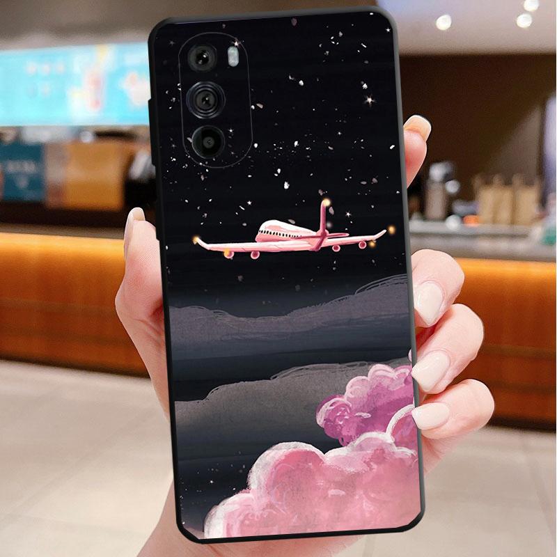 Phone Case For Motorola Edge 50 40 Pro 60 50 40 30 Ultra Neo Fusion Moto G85 G72 G53 G54 G84 G13 G32 Stars Space Astronaut