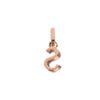 Swarovski Remix Collection Variety Magic Chain Versatile Letter S Imitation Crystal Necklace/Pendant Women's Rose Gold 5434399
