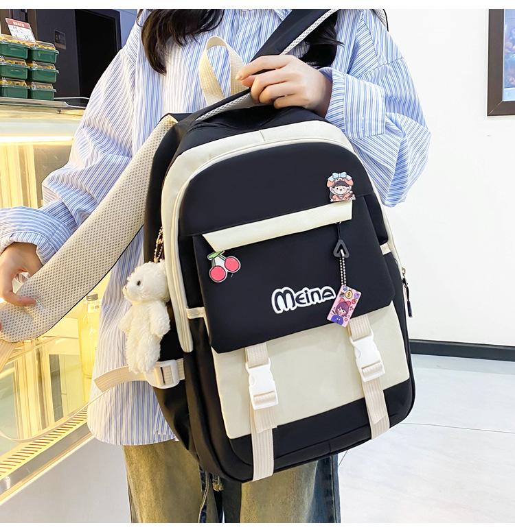 Школьный рюкзак для девочек, школьный рюкзак большой емкости для школьников