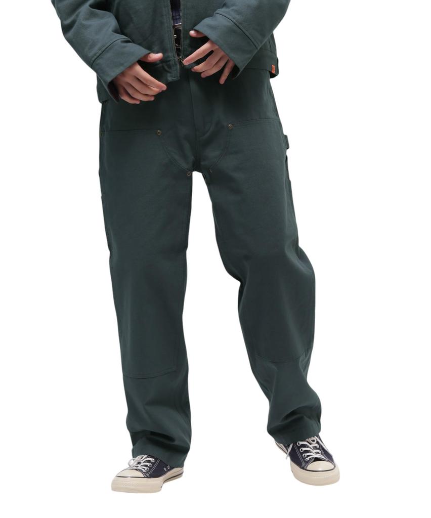 AVIREX UNIVERSAL OVERALL DOUBLE KNEE PAINTER PANTS men's XL 115 blue gray 783-4210201