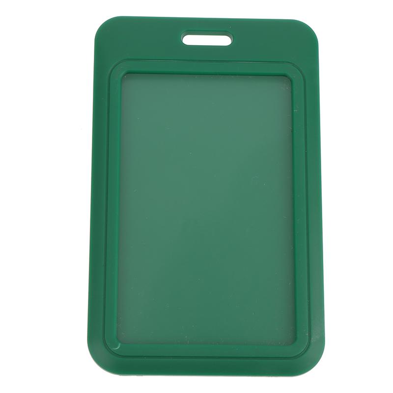 1 шт. Двусторонняя обложка для кредитной карты, жесткие пластиковые держатели для бейджей с прорезью для бейджа для персонала мероприятия, держатель для удостоверения личности, ремешок для пропуска