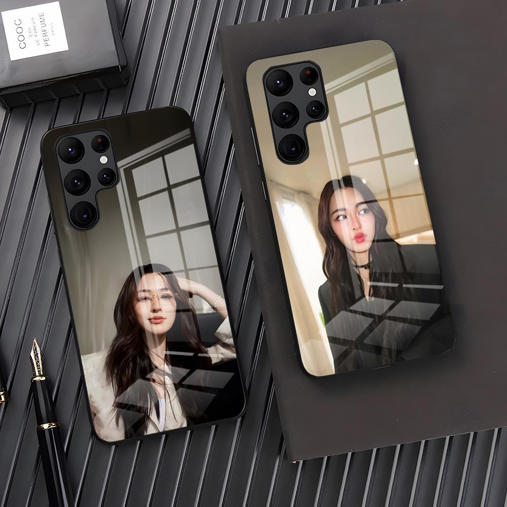 Чехол для телефона LingLing Kwong для Samsung A25 A13 A33 5G A54 A36 A35 A56 A52 A14 Ударопрочная стеклянная крышка