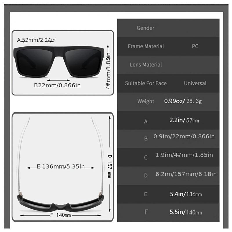 4 ШТ. Роскошные поляризованные солнцезащитные очки Мужские Женские Модные Квадратные Мужские Солнцезащитные очки Винтажные Очки для Вождения и Рыбалки Спортивные Очки