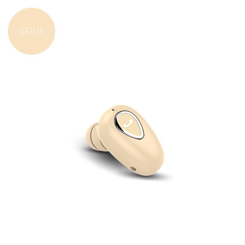 YX01 Мини-беспроводные Bluetooth-наушники с зарядным кейсом - Одиночный внутриканальный дизайн, Стереозвук.