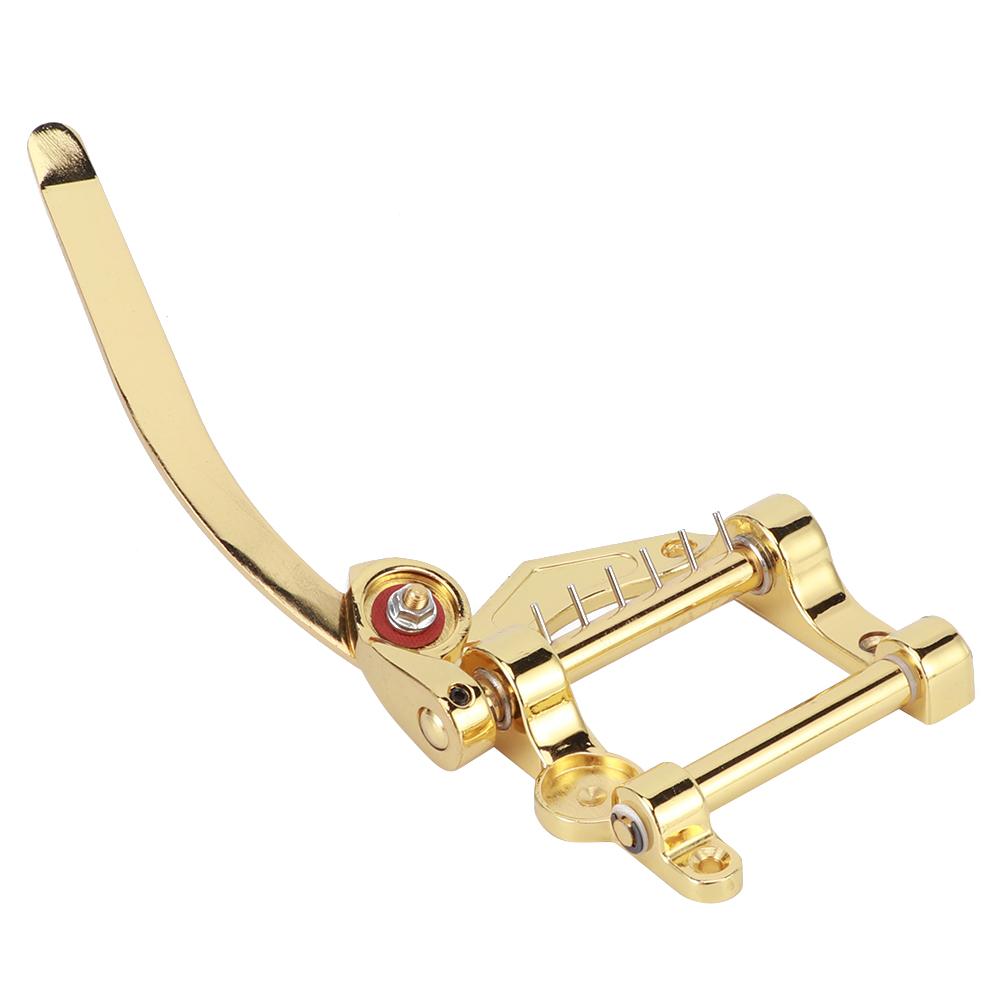 Струнодержатель Вибрато Бридж для SGTeleLP Flat Top Электрогитара Тремоло СистемаЗолото