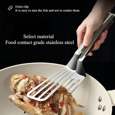 Кухонная утварь из нержавеющей стали многофункциональный захват для еды захват для стейка захват для жареной рыбы захват для еды захват для барбекю на открытом воздухе захват для барбекю