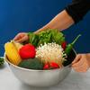 Stainless Steel Soup Bowl 12/14/16/18/20/22/24cm Mixing Basin  Salad Mixing Bowls