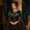 Dark Aesthetic Costume Gothic Feather Cloak for Men Women, Halloween Tulle Cape with Black Shawl Shrug Shoulder Wrap Witch Cosplay Costume,