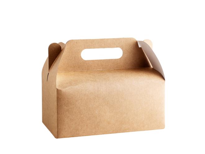 Confectionery Box, Cake Basket, /Kraft, 19 X 14 X , .