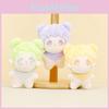 Adorable Plush Toy Keychain Soft Cotton Doll Cute Character Bag Charm For Couples