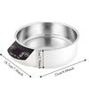 LCD Display Stainless Steel Electronic Bowl Scale Detachable Food Bowl Scale  Baking