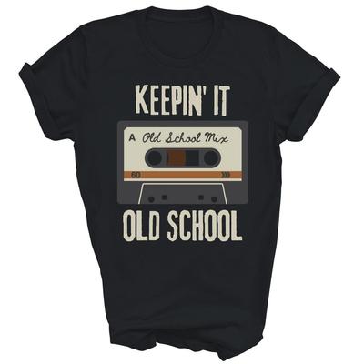 Винтажная Музыка Old School Хип-Хоп 80-е 90-е Микстейп Унисекс Футболка Подарок