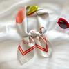 Новый универсальный декоративный шарф Шелковый шарф Летний универсальный Премиум Квадратный шарф с принтом Модный Солнцезащитный Легкая роскошь Шелковый шарф
