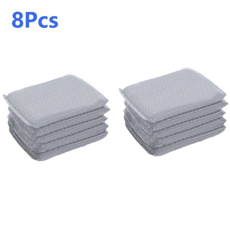 Губка для мытья посуды из стальной проволоки, двухсторонняя губка для чистки, антипригарное масло, кухонная тряпка для мытья посуды, инструмент для чистки дома