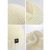 Модная Осенне-Зимняя Короткополая Вязаная Шляпа-Кепка из Пряжи Мао для Женщин, Утепленная для Сохранения Тепла, Защита Ушей, Вязаная Шапка