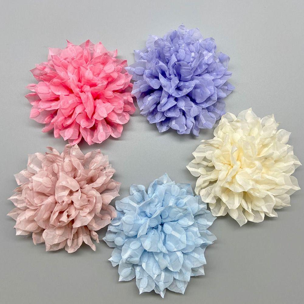 French Floral Brooch Fashion Dress Suit Corsage New Lace Polka Dot Floral Brooch