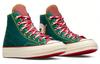 Мужские кроссовки Converse Chuck Taylor All Star 70 Hi Christmas Pack Пряничный человечек Чешуя дракона/Красный/Красный дуб