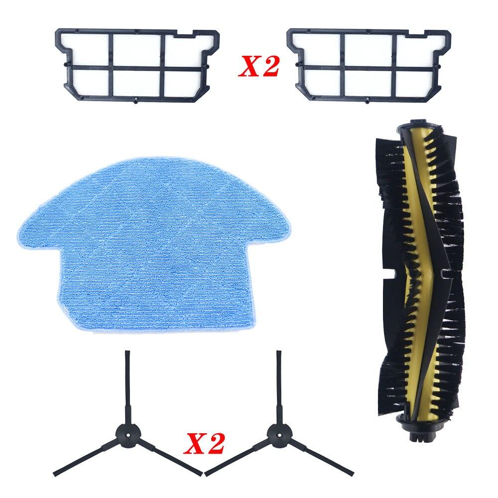 Фильтр Hepa для chuwi Ilife V7S pro v7s V7s plus V7 робот-пылесос домашние детали запасные комплекты роликовая основная боковая щетка тканевая швабра