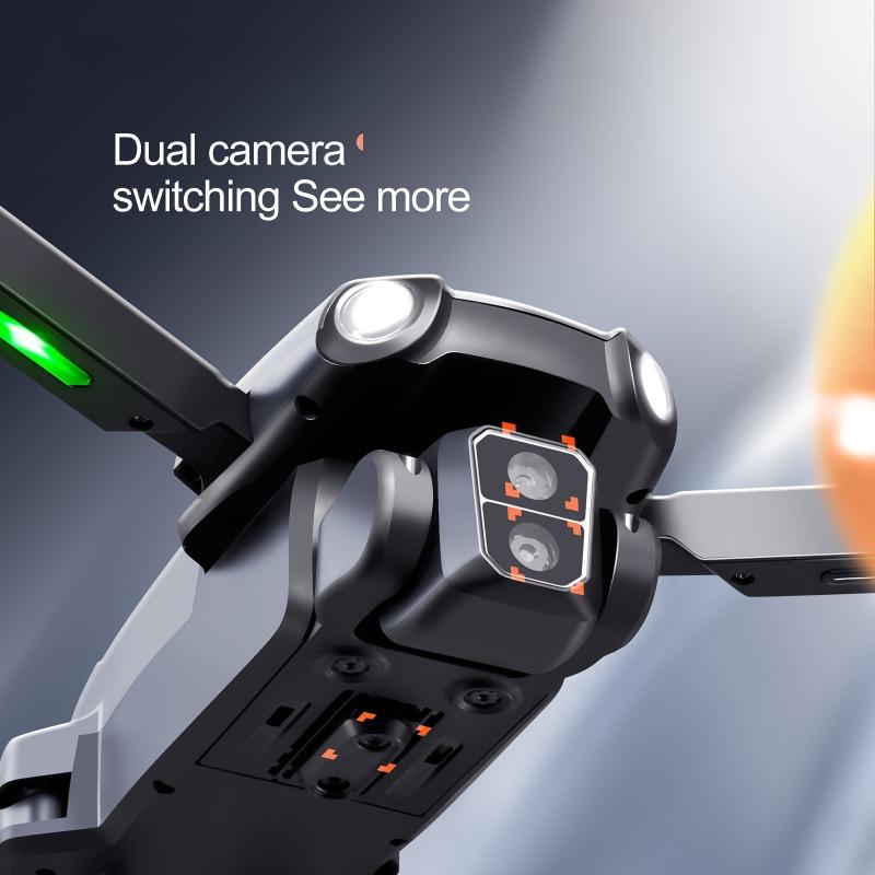 S119 Remote Control Brushless Drone, HD Camera Quadcopter, Folding Optical Flow Positioning, ESC WIFI, Obstacle Avoidance Function