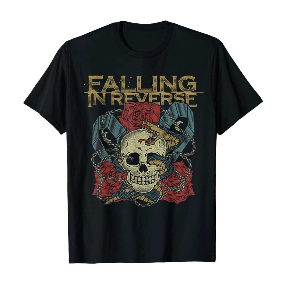 Falling In Reverse Men T-shirt Black Short Sleeve 2F411
