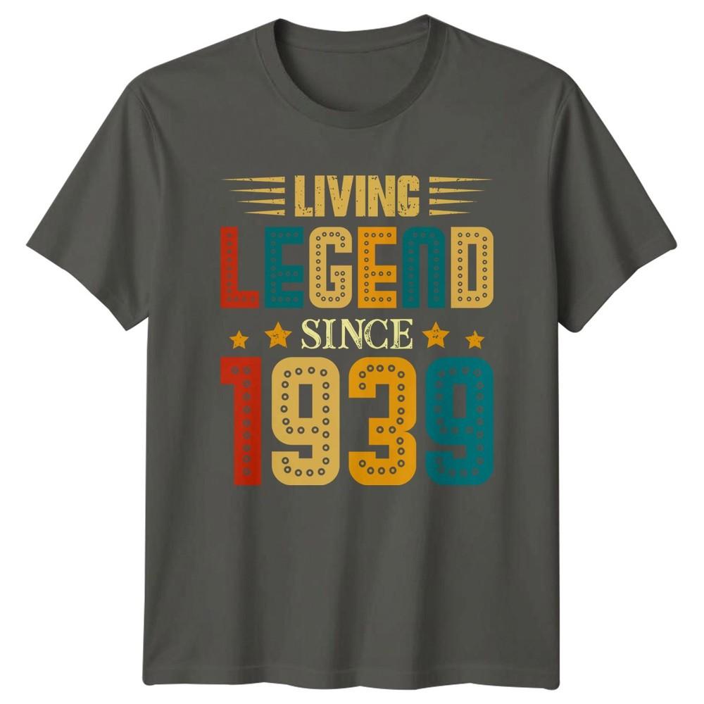 Living Legend Since 1939 TShirt 1939 Birthday 87th Birthday Gift For Him