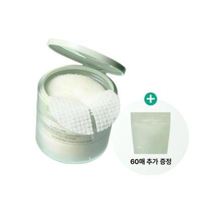 Jiwoogae Cica BHA Пилинг-тонер-подушечки для лица от несовершенств и пор Набор 60 шт. + Рефил 60 шт.
