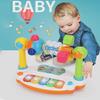 Multifunctional Baby Piano Toy with Lights: Early Education Music & Story Playset