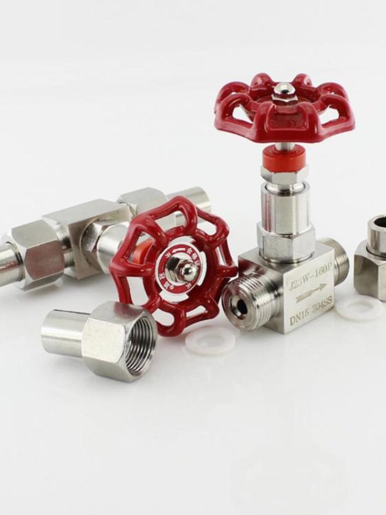 304/316 Stainless Steel High Pressure Welded Needle Valve, External Thread Shut-off, DN8 J23W/J21W-160P