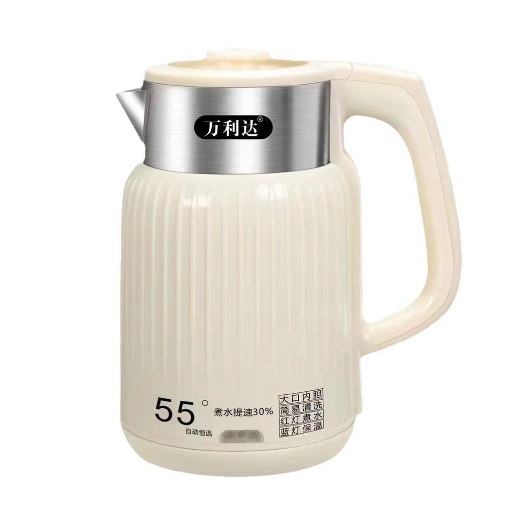 Интеллектуальный электрический чайник с постоянной температурой 1500 Вт, электрический чайник из нержавеющей стали, бытовой портативный электрический чайник объемом 1,8 л