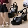 Summer Women High Heels Shoes Platform Sandals Women Pump Shoes Female Party Wedding Heels Open Toe Ladies Sandals