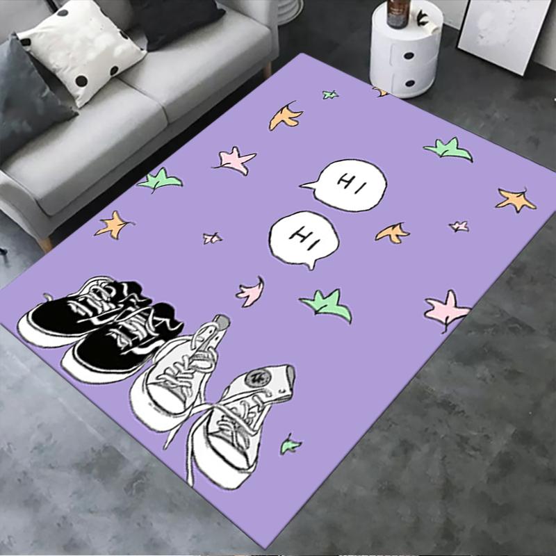 2025 Новый ковер Heartstopper для гостиной, спальни, дома, украшение для дивана, детский нескользящий коврик 56