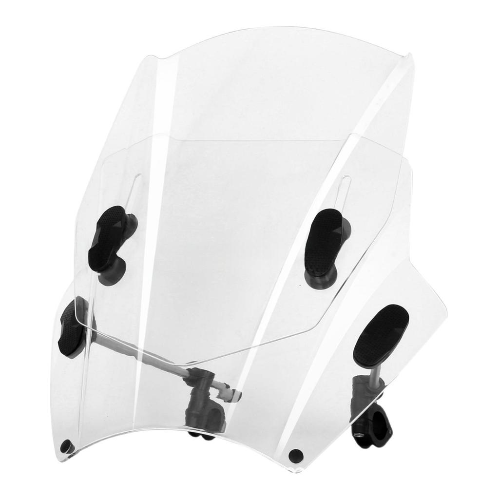 Motorcycle Windscreen Adjustable Replace Accessories Easy Installation Motorbike