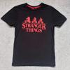 Футболка Stranger Things Черно-красная Топ Размер Маленький Очень Хорошее Состояние Netflix