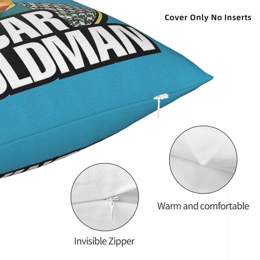 Bionic Woman Tv Oscar Goldman Square Pillowcase Polyester Linen Velvet Creative Zip Decor Home Cushion Cover 45X45
