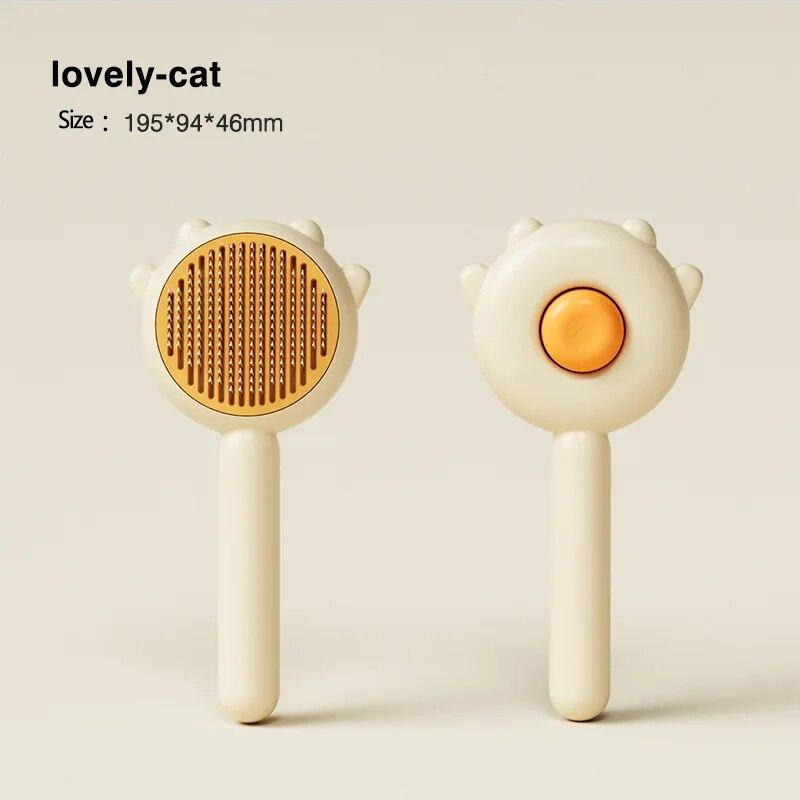 Расческа для домашних животных One-Key Hair Removal Brush Cleaning Magic Massage Grooming Needle Scratcher For Cat Dog Cleaning Care Supplies