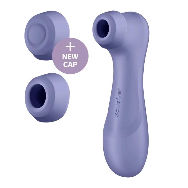 Satisfyer - Pro 2 Stimulator With App And Interchangeable Tips